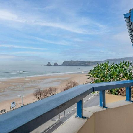 Appartement Rustique Face A La Mer A Hendaye Avec Balcon - Fr-1-2-294 外观 照片